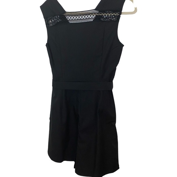 JNSQ Black Erin Jumpsuit Shorts Size 6 - Picture 4 of 10